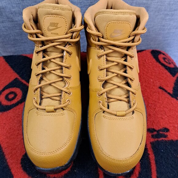 Size 7Y Nike GS Manoa Boot Wheat Black Wheat HF0750-700 Youth - Picture 3 of 11